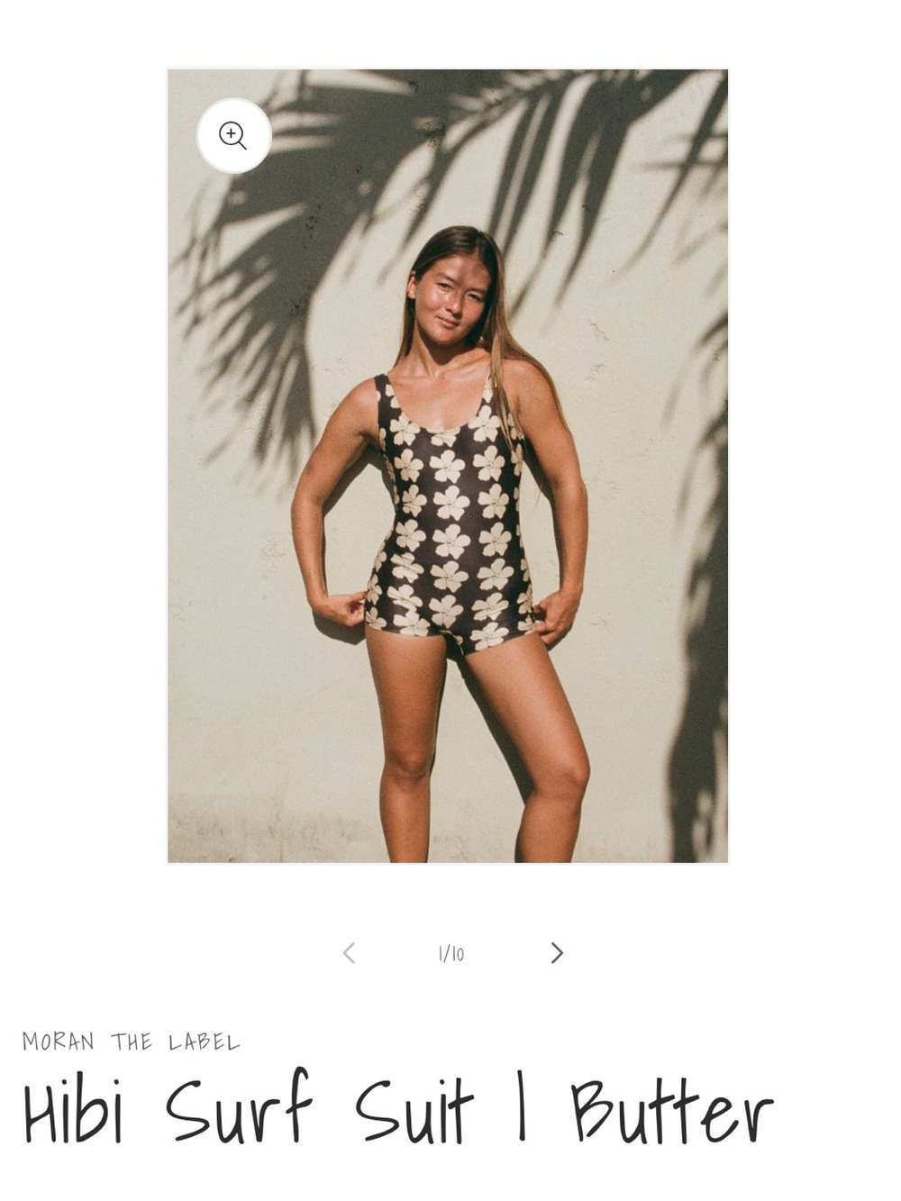 Moran sewn hibi surf suit